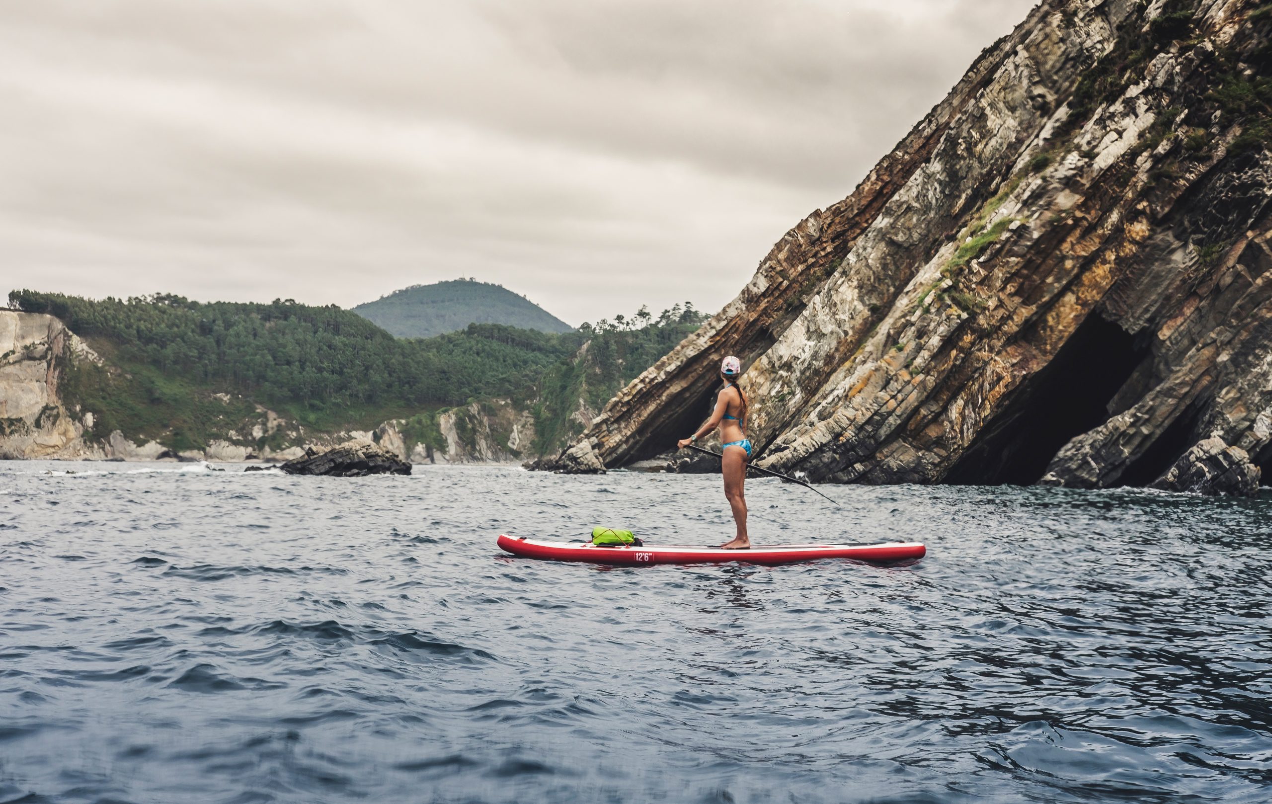 Paddle boarding